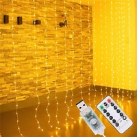 3m led curtain string light christmas decorations for home garland decor new year 2022 noel navidad 2021 christmas ornaments