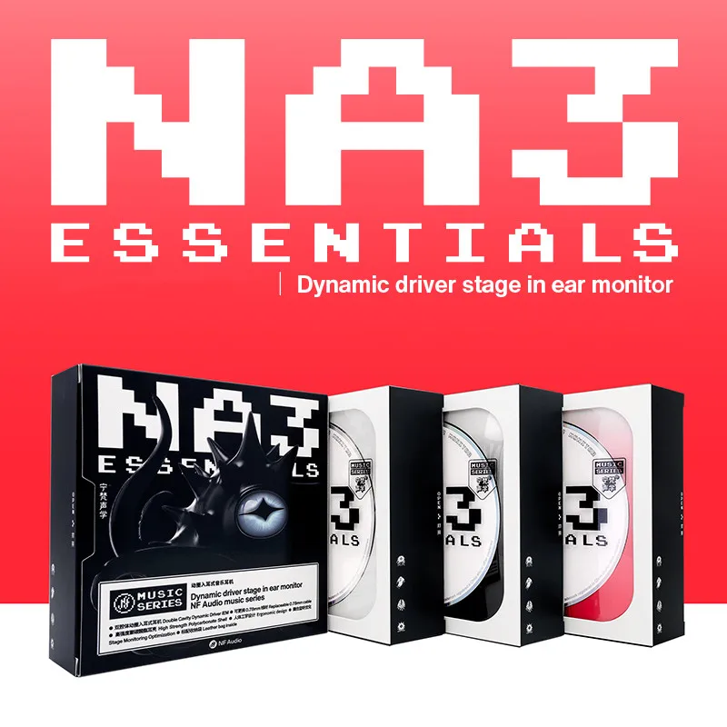 NF Audio NA3 Essentials двухполосный динамический Hi-Fi музыкальный монитор DJ Studio аудиофил
