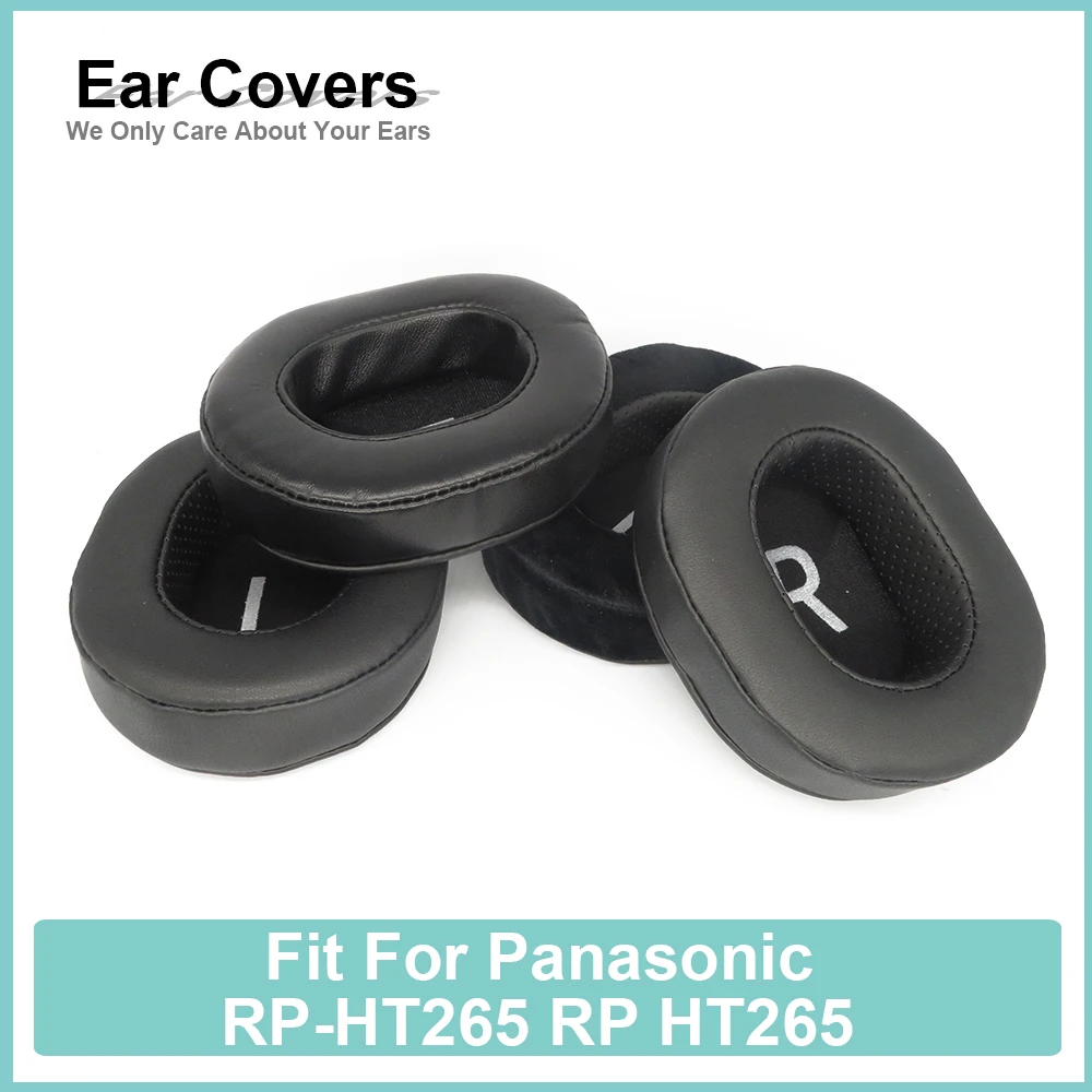 

Earpads For Panasonic RP-HT265 RP HT265 Headphone Earcushions Protein Velour Sheepskin Pads Foam Ear Pads Black Comfortable
