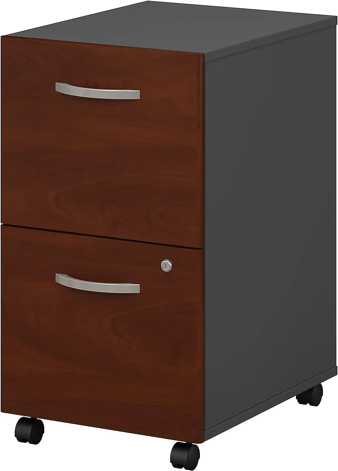 

C 2 ящика, мобильный шкаф для файлов в Hansen Cherry