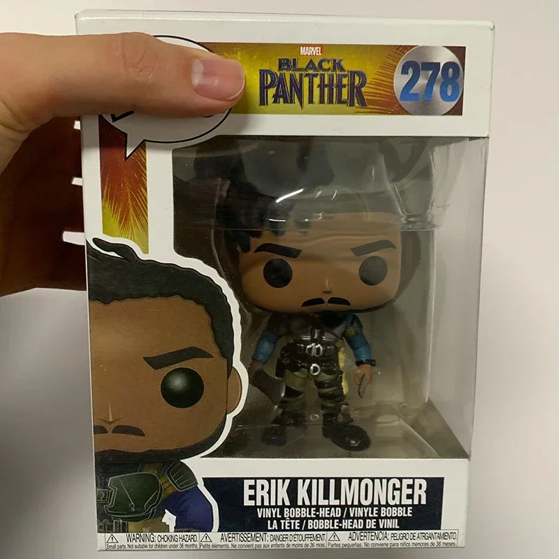 FUNKO POP Черная Пантера # 274 ВЕНОМИРОВАННЫЙ 370 273 ЭРИК УБИЙЛ 278 NAKIA 277 Фигурки коллекция