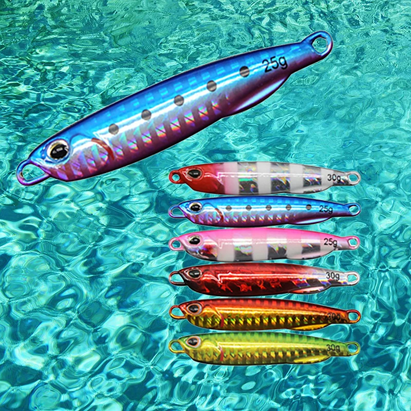 

Metal Cast Jig Spoon 10/15/20/30/40/50g Shore Casting Jigging Fish Sea Bass Fishing Lure Artificial Bait Tackle
