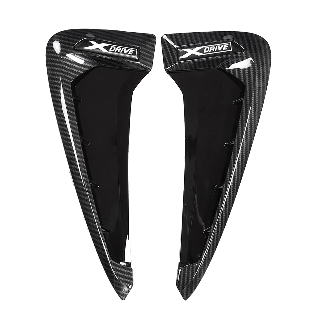 Автомобильная наклейка на вентиляционное отверстие из углеродного волокна для