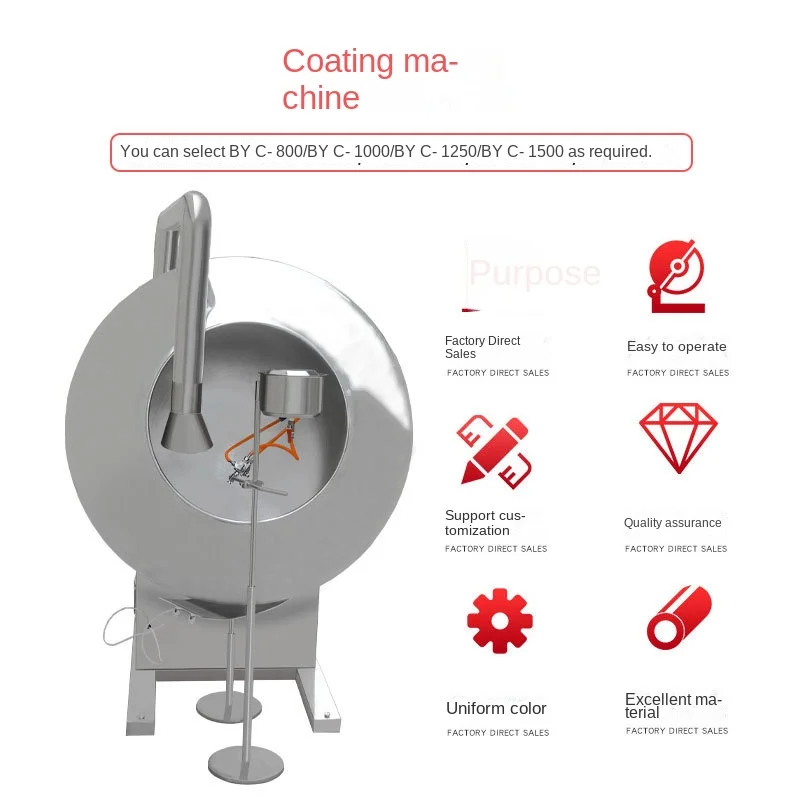 Зеркальная машина для нанесения сахара автоматический распылитель таблетки