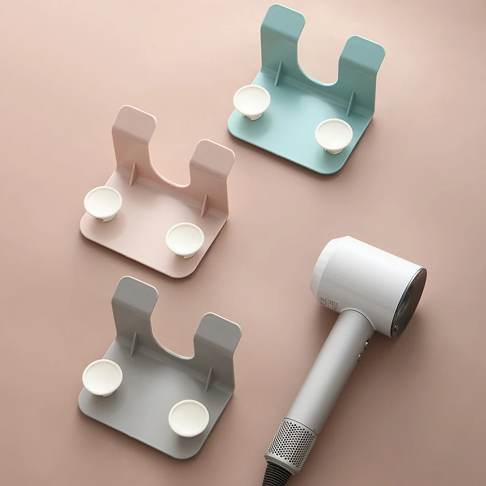 

Hair Dryer Holder Organizer Rack Wall Mounted Hair Straightener Stand Bathroom Shelf Storage Shelves Rack Bathroom Accessories