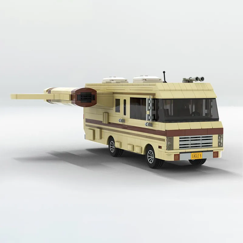 Фото Конструктор City Cars Model Moc: Модульные блоки Spaceballs Eagle 5, технологичные кубики, рождественский подарок, игрушка для самостоятельной сборки №2