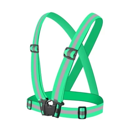 

Светоотражающие ремни для ночной работы, безопасности, бега, езды на велосипеде, светоотражающий жилет, светоотражающая защитная куртка высокой видимости