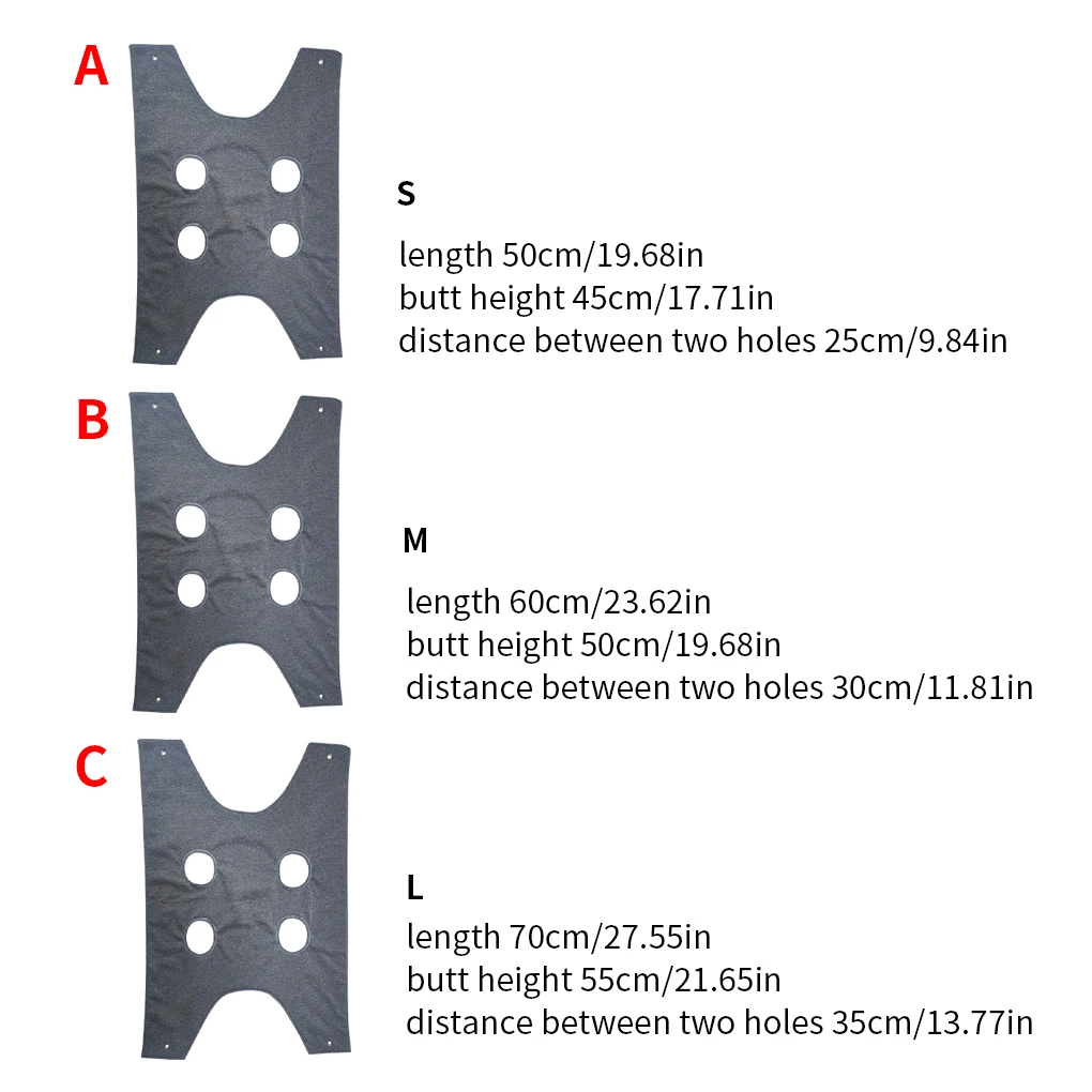 

Вспомогательный гамак для ухода за домашними животными, сумочка для ухода за животными, с когтями для ванной, L