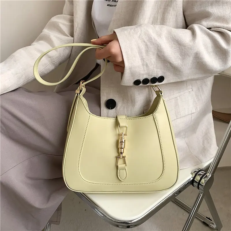 

High Quality Luxury Brand Purses and Handbags Designer Leather Shoulder Bags for Women Fashion Crossbody Underarm Bag Sac A Main