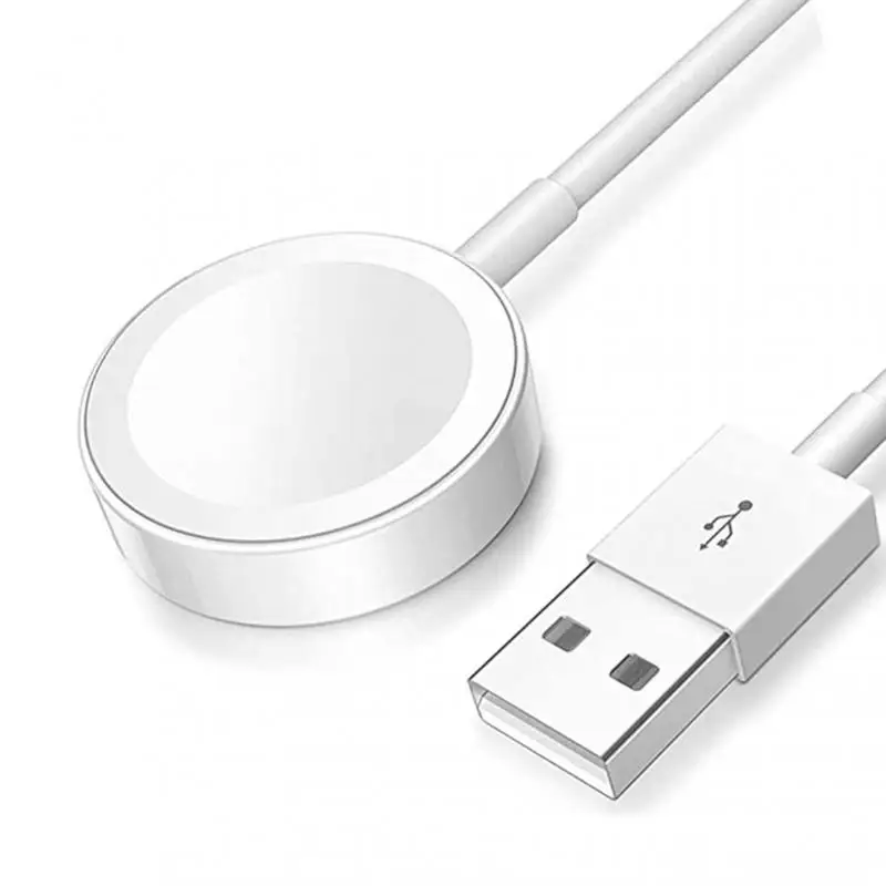 qi smart usb watch charger cable magnetic wireless charging dock for apple iwatch series 7 6 5 4 3 2 se applewatch cord new free global shipping