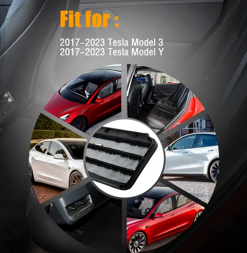 Защита для заднего бампера Tesla Model 3/Y 2017-23