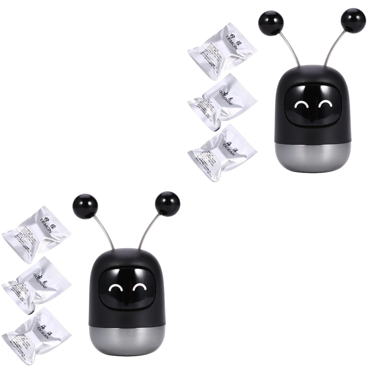 

Car Perfume Air Vent Decorations Robot Outlet Aromatherapy Automatic Freshener Diffuser
