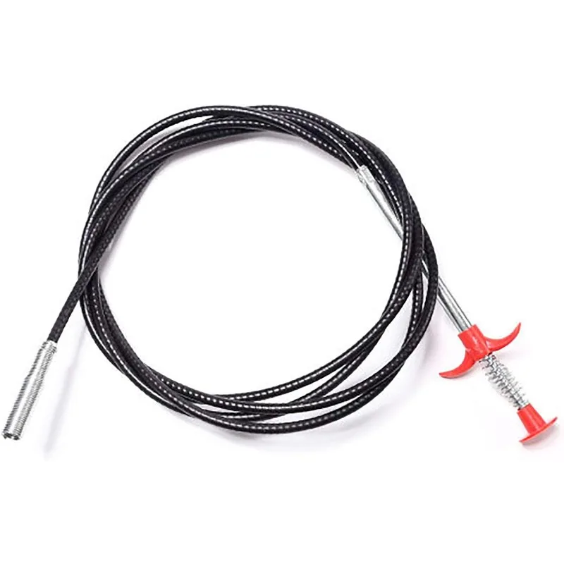 

2 м съемник сливного засора-трубопровод с четырьмя когтями, земснаряд, выдвижной гибкий коготь для туалета, канализации, душа, кухни, ванной комнаты