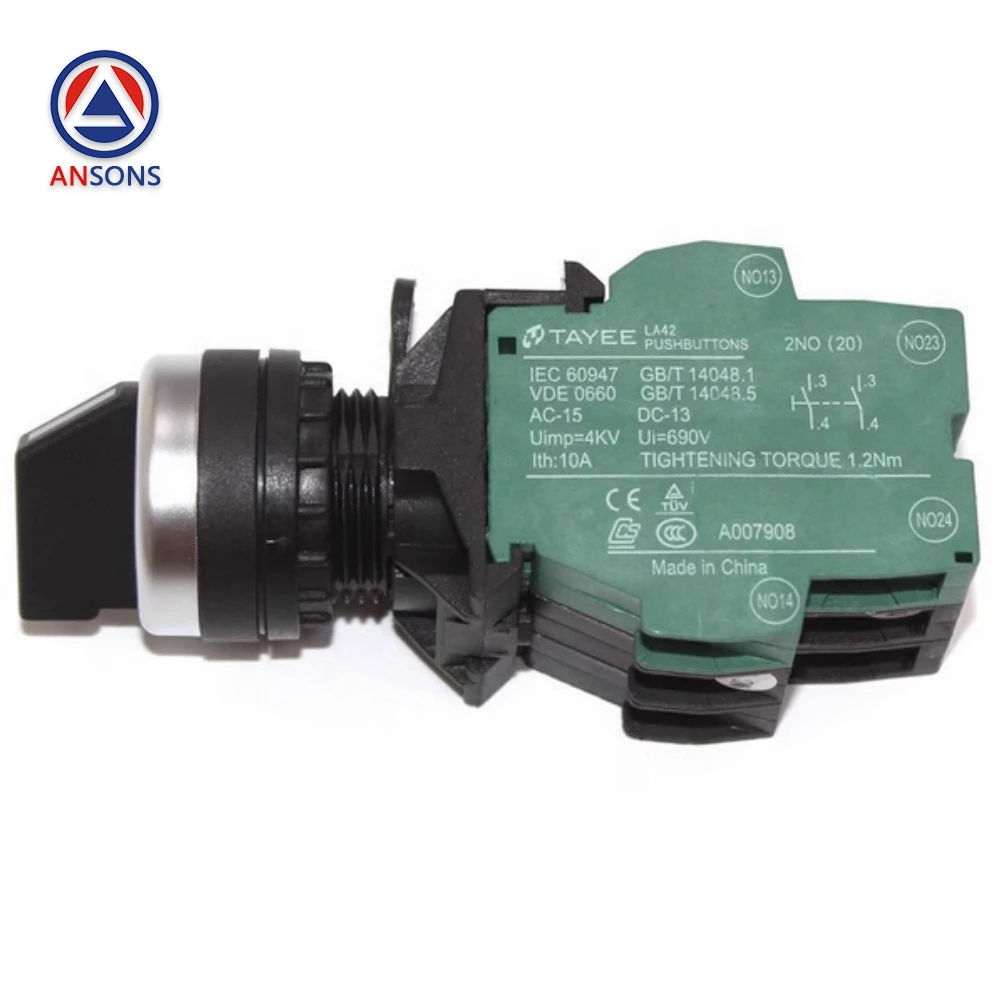 Фото TAYEE LA42 XAA177HB6 XIZI OTIS Переключатель преобразования лифта Шкаф управления крышей автомобиля Кнопка обслуживания Запасные части для лифта №1