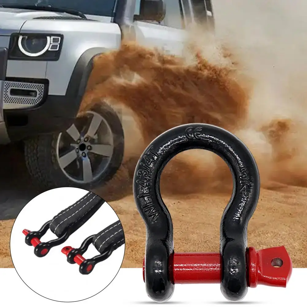 

Tow Shackle Strong Bearing Capacity Multifunctional Steel Car Auto Rear Front Trailer Towing Hook Car Accessories