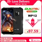 Смартфон OUKITEL WP12 защищенный, IP68, Android 11, экран 5,5 дюйма HD +, 4 Гб + 32 ГБ, процессор Helio A22 NFC, 4000 мА  ч, мобильный телефон