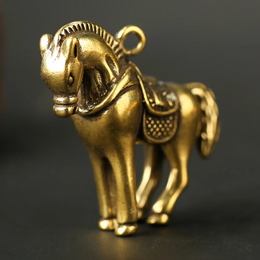 2 шт. символ богатства премиум-материал китайский стиль брелок ожерелье животное