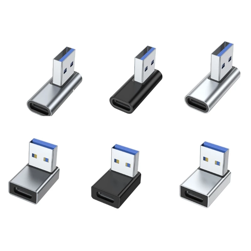 

Male to Female Charging Adapter Aluminum USB3.0 to Type-C Connector Converter P9JB