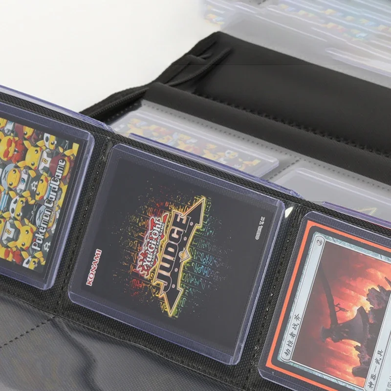 

Папка-папка для карточек, 252 твердых чехлов, 9 карманов