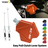 motorcross bikes for xcw 125 200 250 300 350 400 450 500 525 530 xc w xcw stunt clutch pull cable lever replacement easy system