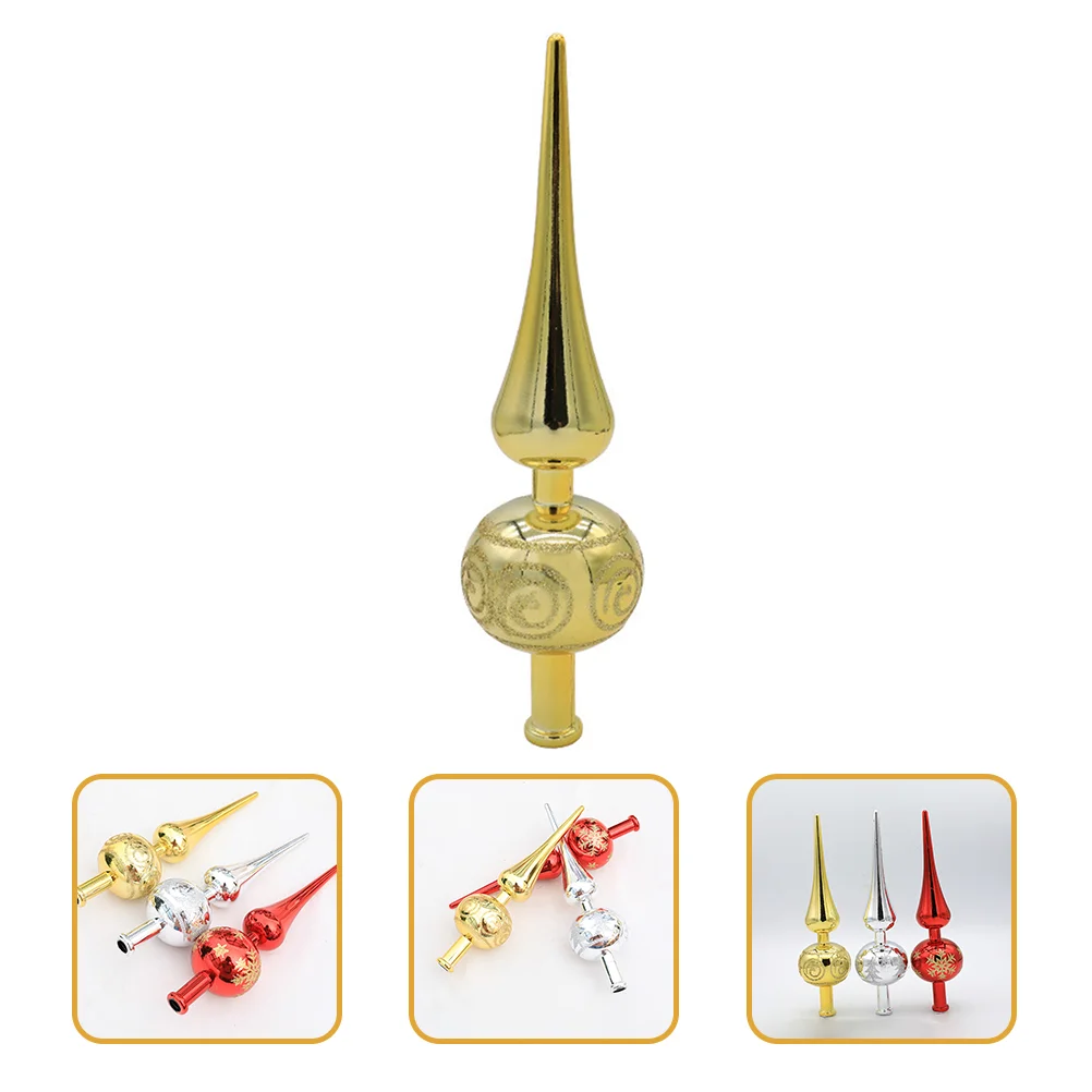 

Decorations Christmas Tree Top Star Xmas Toppers Plastic Party Ornament