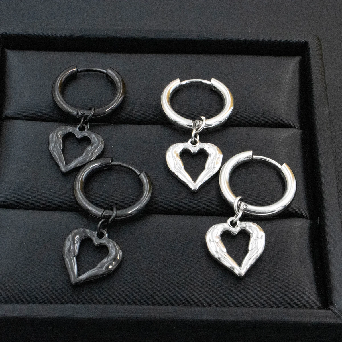 Серьги-гвоздики из нержавеющей стали в стиле панк для мужчин и женщин