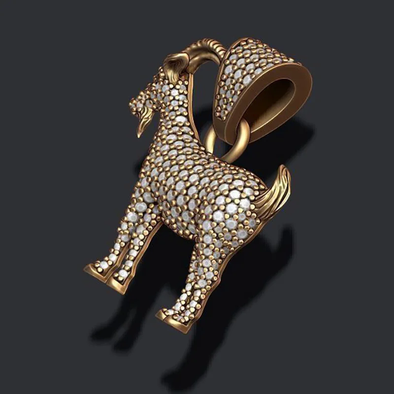 Exquisite Fashion Ladies Necklace Creative Goat Accessories Jewelry for Women Korean Wholesale Choker | Украшения и аксессуары