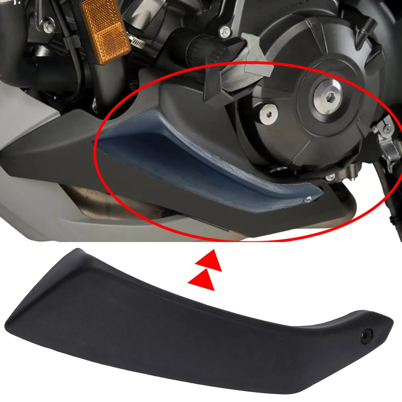 

Передняя обтекатель Нижняя крышка обтекатель для мотоцикла под кузовом комплект обтекателей для Honda Nc750X NC750X DCT 2021