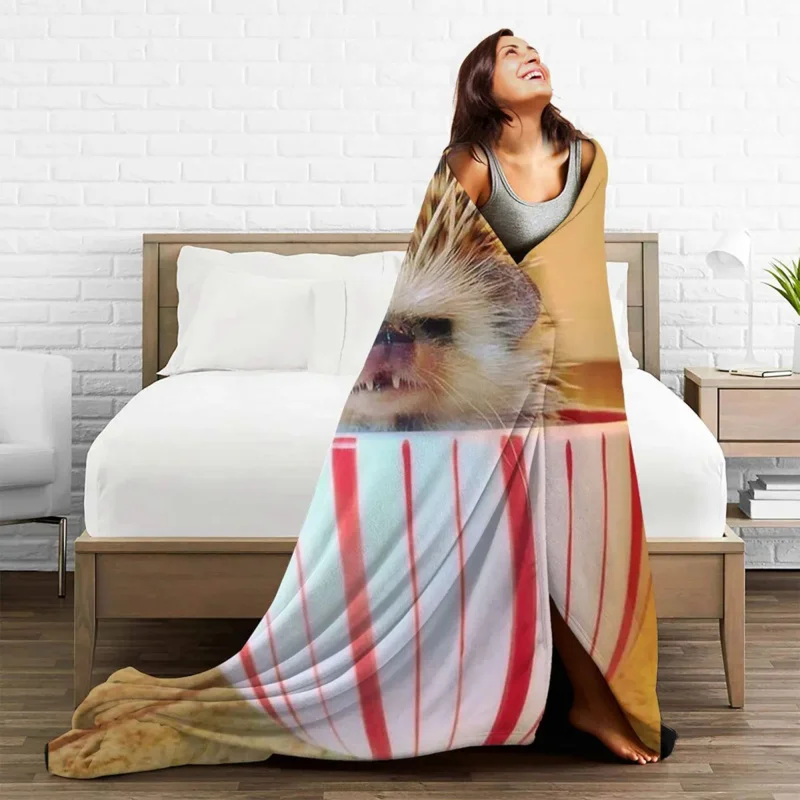

Фланелевые декоративные милые животные портативные супер теплые Пледы для дивана уличное плюшевое тонкое одеяло