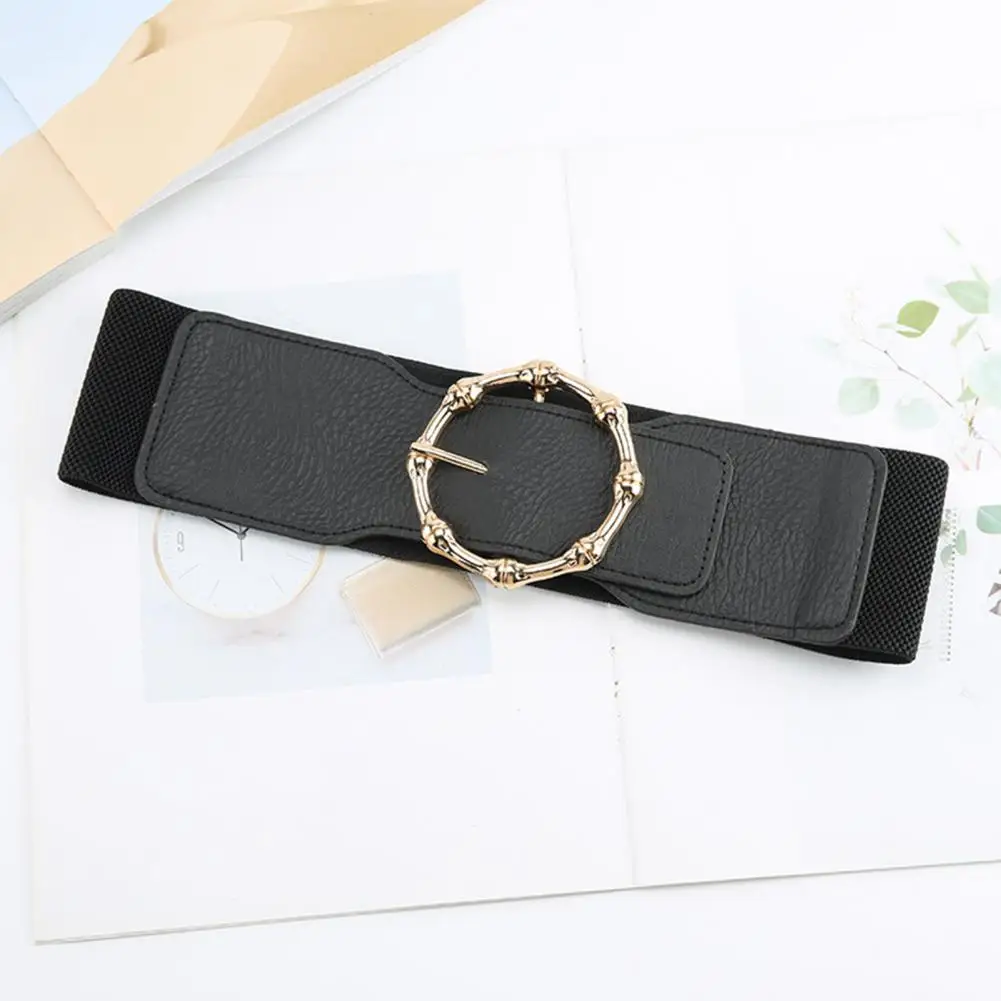 

Popular Girls Waistband All Match Female Women Belt Retro Wide Waistband