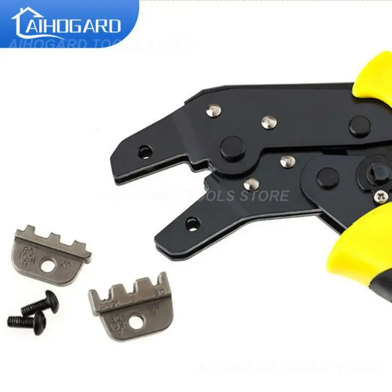 

Профессиональные щипцы для обжима проводов, Набор плоскогубцев, многофункциональные инженерные клещи с храповым механизмом для обжима кле...