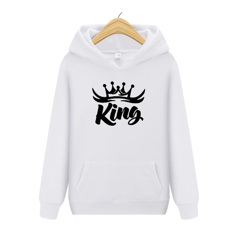 

Women And Men Hoodie king Printed Mens Hoody Creativity Crewneck Clothing Fashion Oversize Sweatshirt Crewneck Hoodie