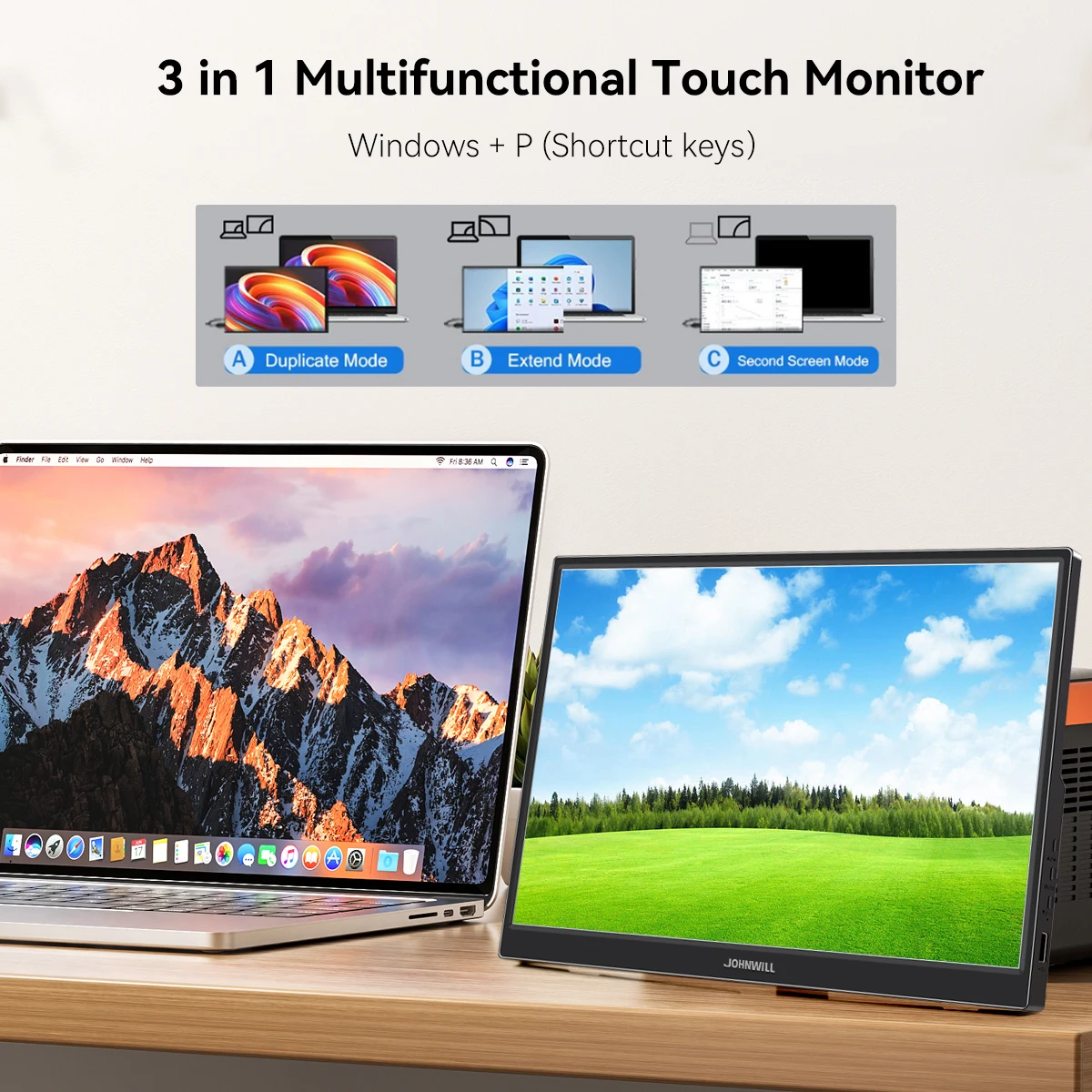 Рисунок 6 - 14-дюймовый сенсорный портативный монитор 1920x1200p