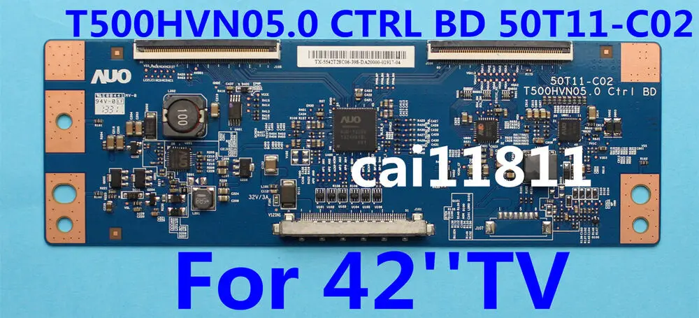 

Для AUO T-Con Board T500HVN05.0 CTRL BD 50T11-C02 для телевизора 42''