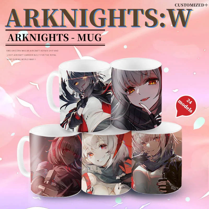 

Anime Mug Arknights Mark Cup Ceramic Daily Drink Mug Cup