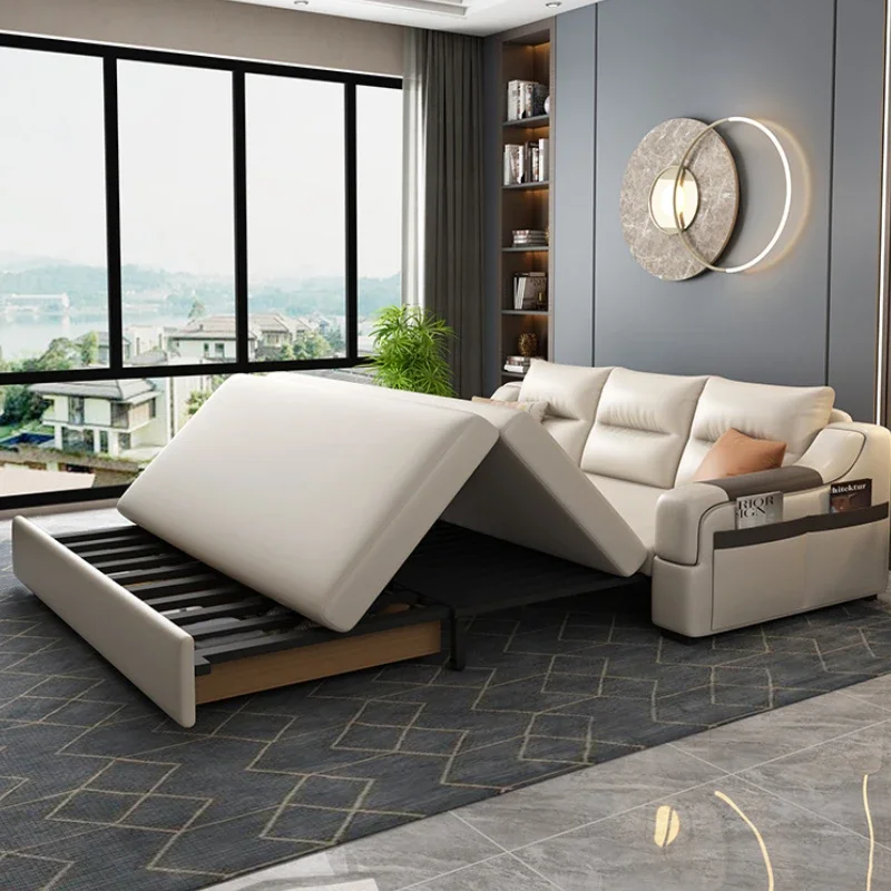 Скандинавский современный минималистичный диван-реклайнер для хранения сна