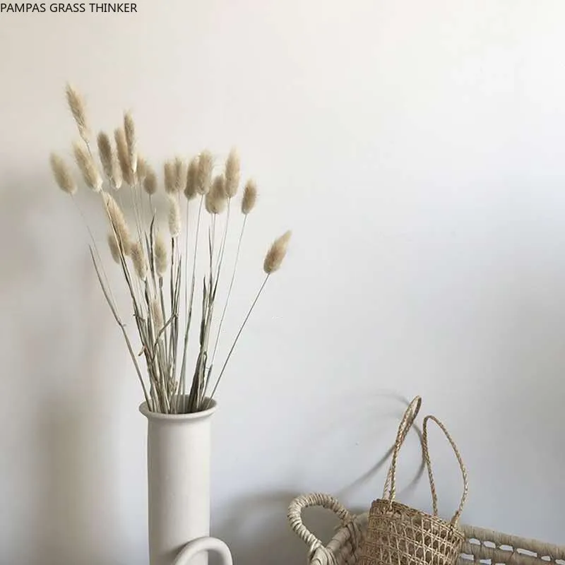 

Сушеные цветы, 50/100 стеблей, букет кроликов, хвостов, натуральные растения, букет кроликов из травы, свадебный цветок, украшение для дома