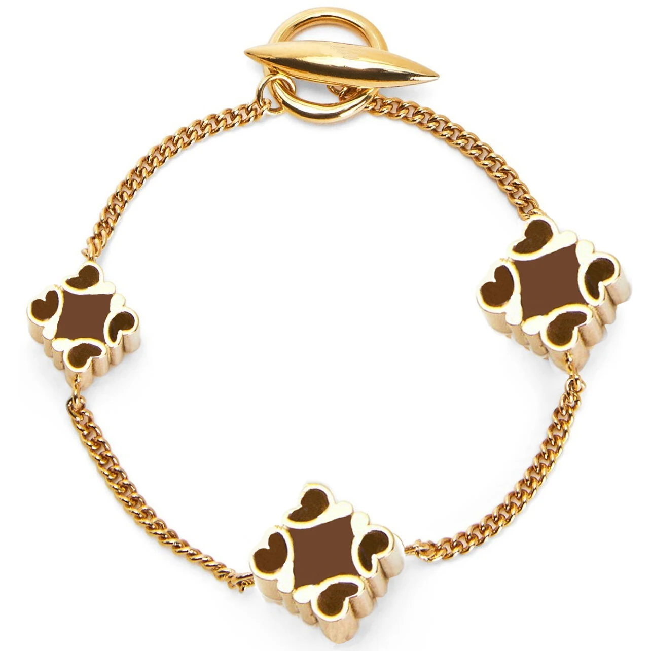 

NIGO Free Shipping Ring Open Mooncake Bracelet Jewelry #nigo89155