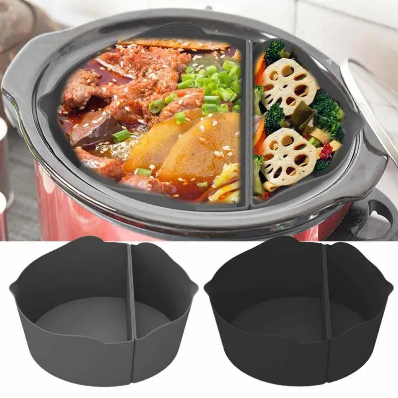 

Подкладка для медленной плиты, подходящая для 6 QT горшков, многоразовая стандартная разделительная доска для медленной плиты, безопасная по...