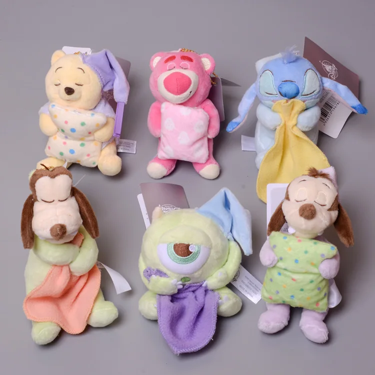 

Брелок для ключей в виде подушки, с изображением животного