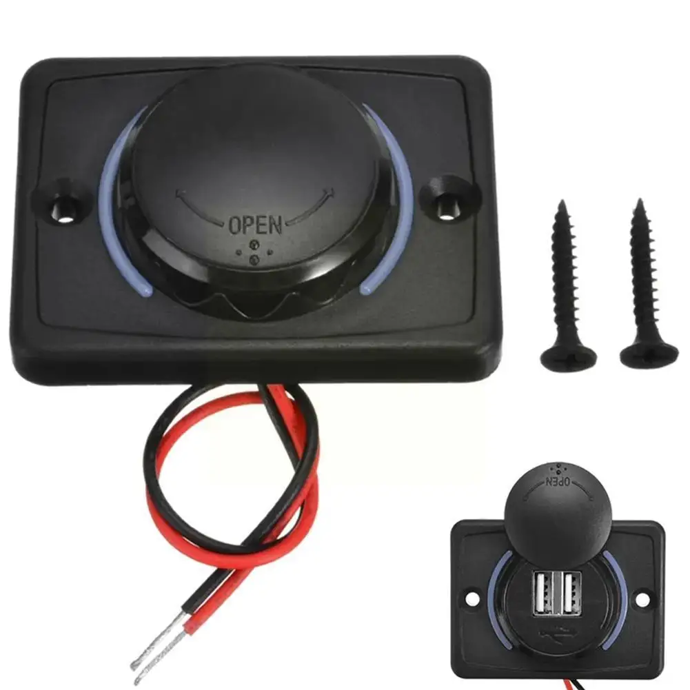 

Адаптер питания для автомобильного прикуривателя, 12 В, qc3.0, для морских лодок, мотоциклов, лодок, домов на колесах, модификация, быстрое заряд...