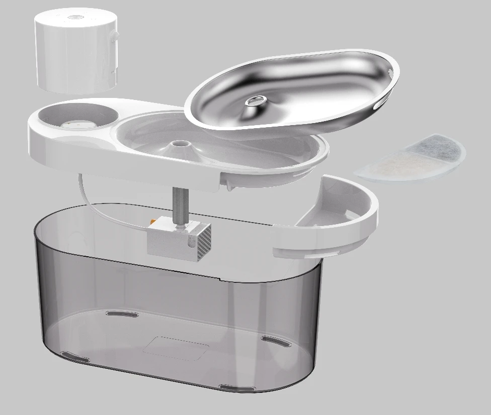 Автоматическая циркуляция умная чаша-Кормушка для кошек фонтан домашних