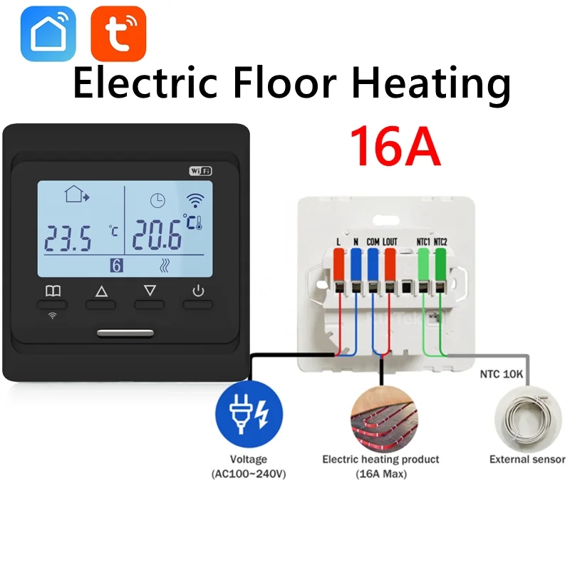 

EZAIOT Умный термостат для теплых полов