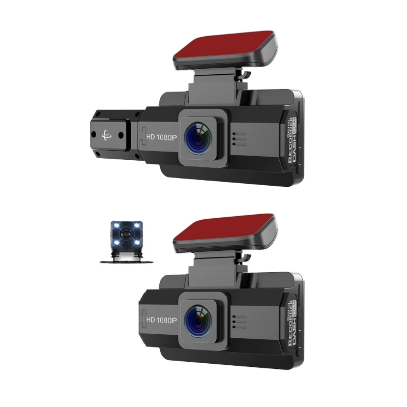 

124B 1080P Dash Camera for Car with IR Night Loop Recording Motion Detection