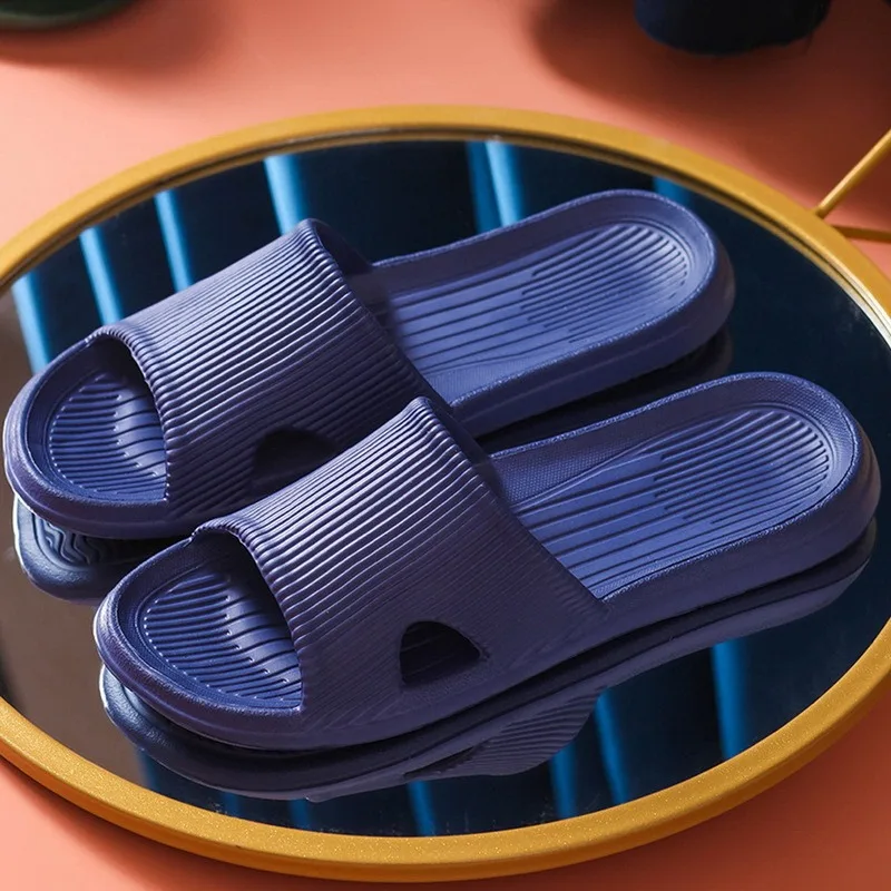 new couples stylish adult sandals slip proof thick soled indoor outdoor slippers men flip flops house sleepers shoes woman home free global shipping