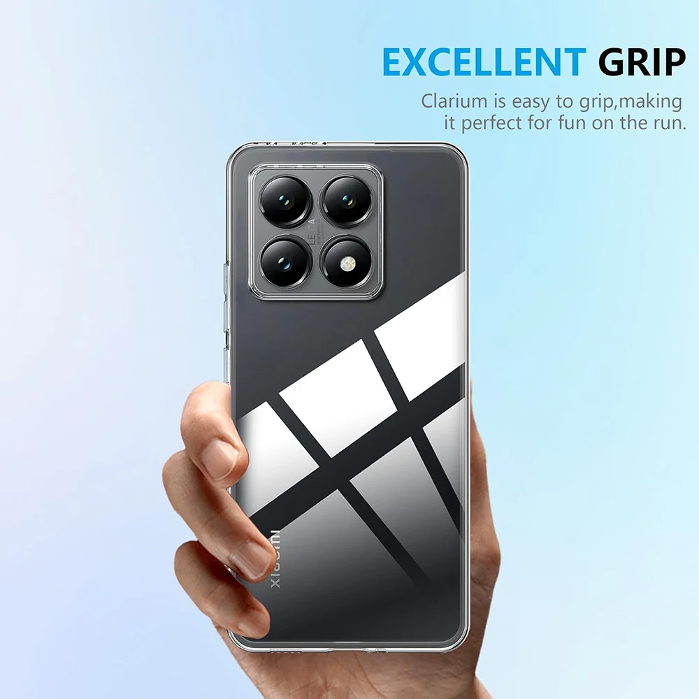 Силиконовый мягкий чехол для Xiaomi 14T 14 13 13T 12 12S 12X 12T Pro Lite ультратонкий прозрачный
