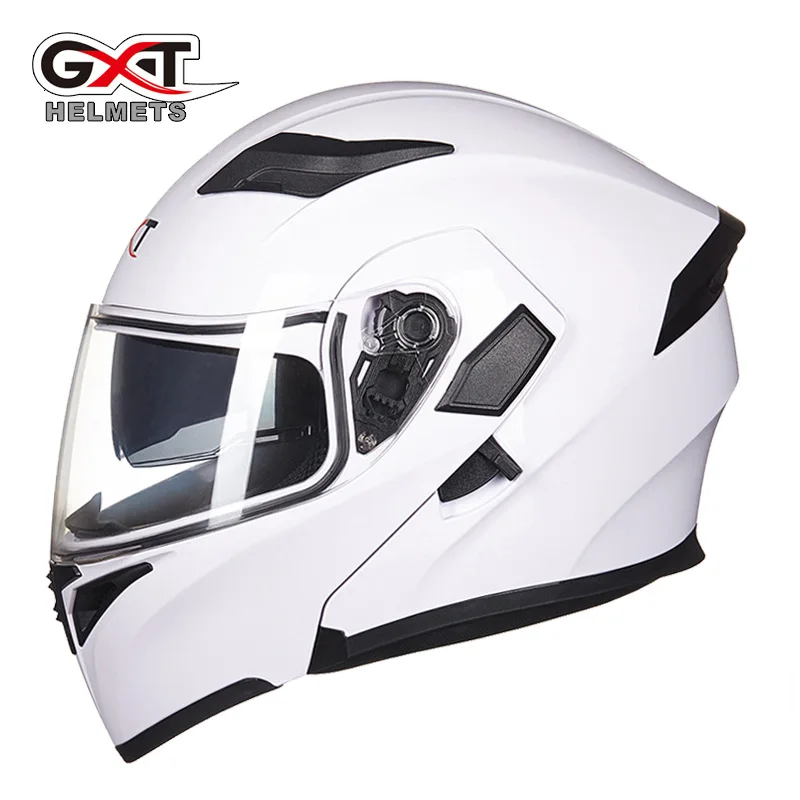 

Motorcycle Full Face Capacetes Para Male Motocicleta Casques Modulable Flip Up Helmet Motobike Dual Lens Engine Pinlock Cascos