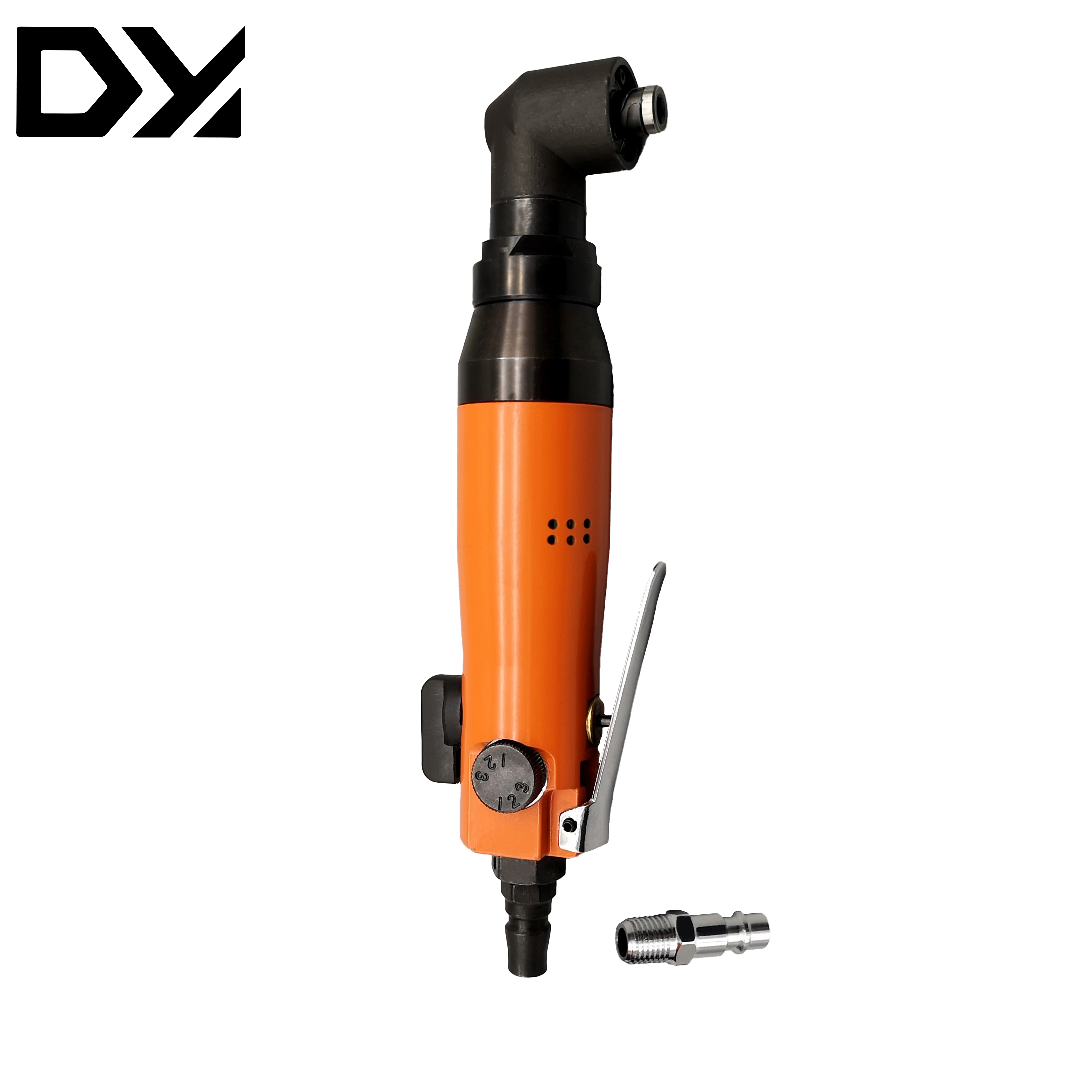 DA-YA 6H High-quality Air Screwdriver Right Angle Head Type Pneumatic Hand Drill Wind Driver Tapping Machine Tools