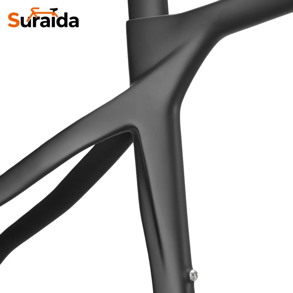 Suraida New UD T1100 Карбоновая гравийная рама 700*45C Полный скрытый кабель Гравийная рама Карбоновая дорожная рама Велосипед 2026 Пользовательский лак (art.: 3920d2f2bb646) - 3920d2f2bb646