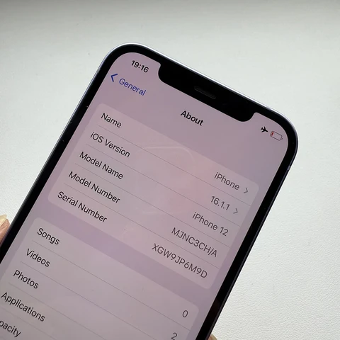 Оригинальный мобильный телефон iPhone 12 5G 6,1 дюйма 64/128/256 ГБ IOS A14 Bionic HexaCore 12 МП Face ID разблокирован 95% новый мобильный телефон